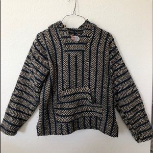 Patterned hoodie